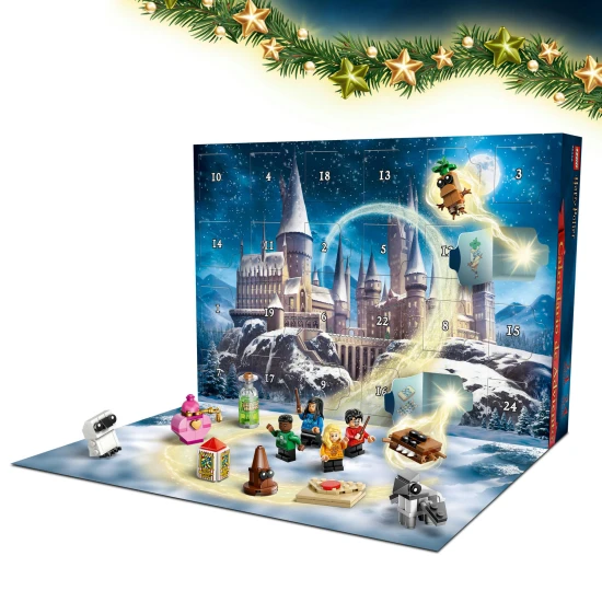 LEGO Harry Potter 76456 Adventny kalendar 2025 s minifigurkami a carovnymi modelmi