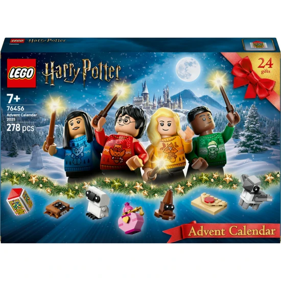 LEGO Harry Potter 76456 Adventny kalendar 2025 s minifigurkami a carovnymi modelmi
