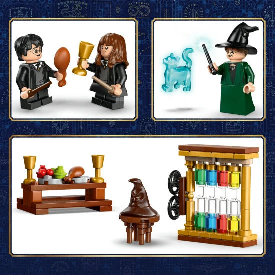LEGO Harry Potter 76460 Rokfortský hrad Ceremoniál s Triediacim klobúkom