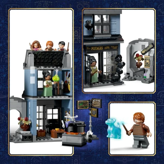 LEGO Harry Potter 76471 Čarodejnícke obchody v Zašitej uličke
