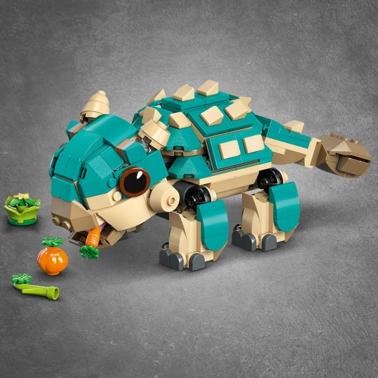 LEGO Jurassic World 76962 Mala Bumpy Ankylosaurus s pohyblivou celustou a chvostom