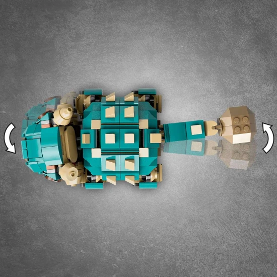 LEGO Jurassic World 76962 Mala Bumpy Ankylosaurus s pohyblivou celustou a chvostom