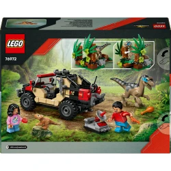 LEGO Jurassic World 76972 Únik pred raptorom v terénnom aute