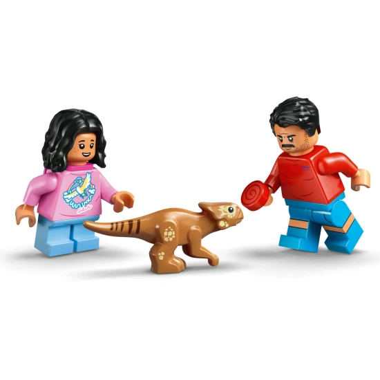 LEGO Jurassic World 76972 Unik pred raptormi v terenno aute s velociraptorom a minifigurkami