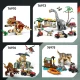LEGO Jurassic World 76972 Unik pred raptormi v terenno aute s velociraptorom a minifigurkami