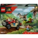 LEGO Jurassic World 76972 Unik pred raptormi v terenno aute s velociraptorom a minifigurkami
