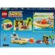 LEGO Sonic The Hedgehog – Tailsov dobrodružný čln plný akcie
