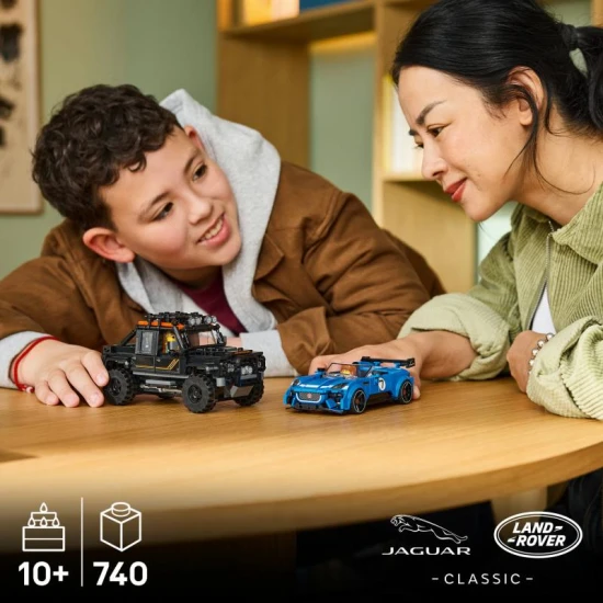 LEGO Speed Champions 77264 Jaguar Project 7 a Land Rover Defender LEGO Speed Champions 77264 Jaguar Project 7 a Land Rover Defender