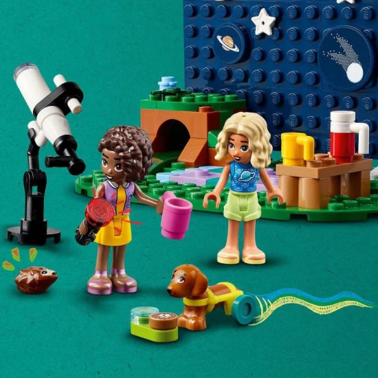 Postavte si vlastný karavan na pozorovanie hviezd s Lego Friends Karavan na pozorovanie hviezd.