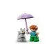 Obľúbená stavebnica Lego Duplo Domček na strome 3v1.