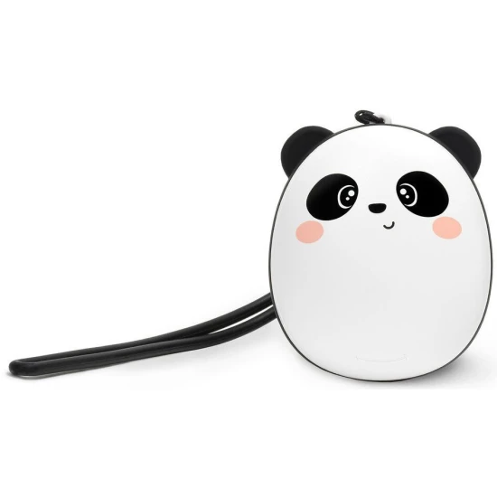 Bezdrôtové slúchadlá s motívom panda pre pohodlné počúvanie.