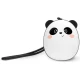 Bezdrôtové slúchadlá s motívom panda pre pohodlné počúvanie.
