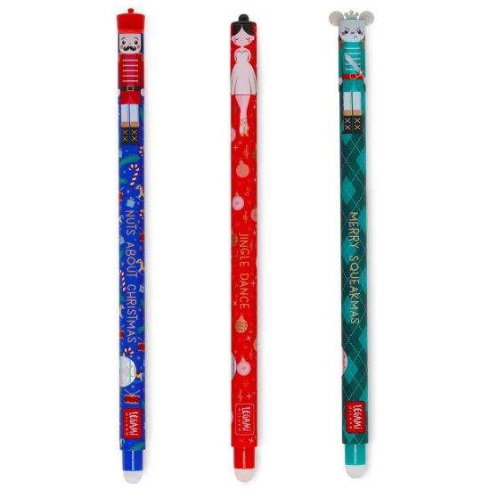 Rozprávkové gumovacie perá pre sviatočné tvorenie