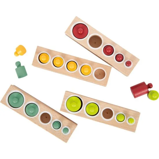 Farebné valčeky s úchytmi