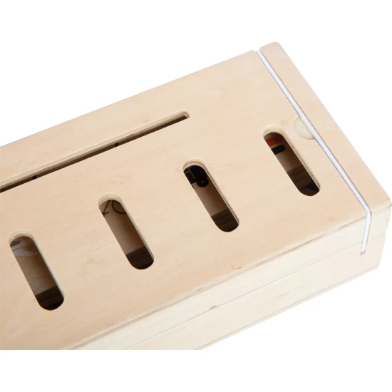 Triediaci box pre malých prieskumníkov, ktorí radi objavujú nové veci. Zábavná a vzdelávacia hračka.