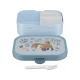 Little Dutch Desiatový set (fľaša 400ml+box) Forest Friends