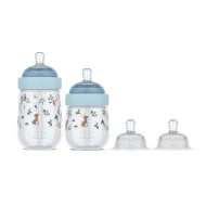 Dojčenské fľaše 165 ml + 240 ml + 2 cumlíky Forest Friends