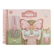 Kniha s vystrihovacími maskami Rosa