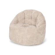 Kreslo detské plyšové Soft Beige