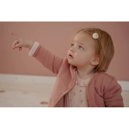 Little Dutch Kabátik obojstranný Pink Blush