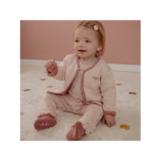 Little Dutch Kabátik obojstranný Pink Blush