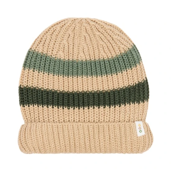 Little Dutch Čiapočka pletená Warm Taupe