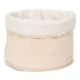 Little Dutch Košík textilný obojstranný veľký Pure Soft Beige Stripe
