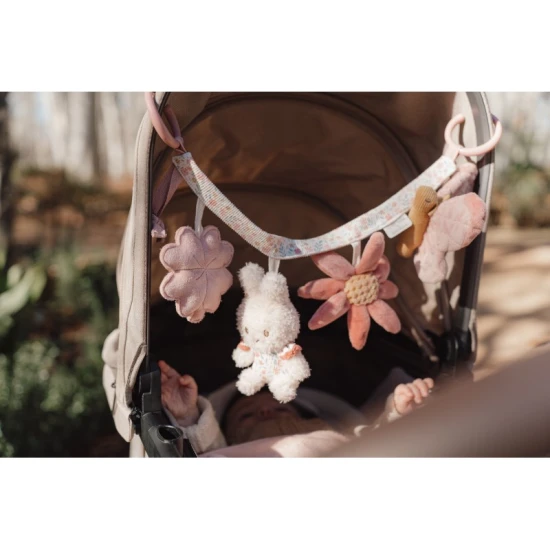 Little Dutch Reťaz na kočík králiček Miffy Lucky Blossom