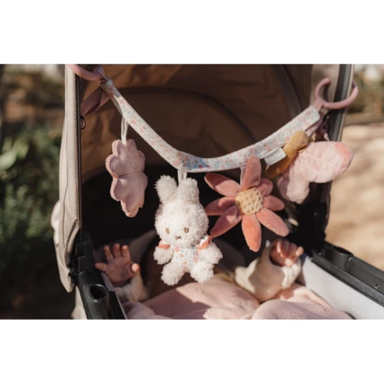 Little Dutch Reťaz na kočík králiček Miffy Lucky Blossom