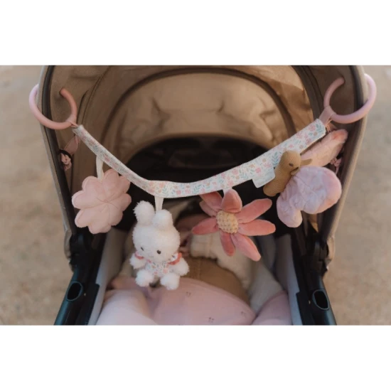 Little Dutch Reťaz na kočík králiček Miffy Lucky Blossom