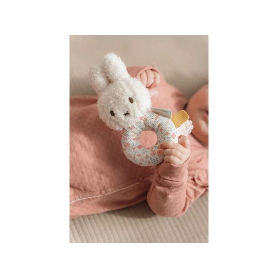 Little Dutch Hrkálka králiček Miffy Lucky Blossom