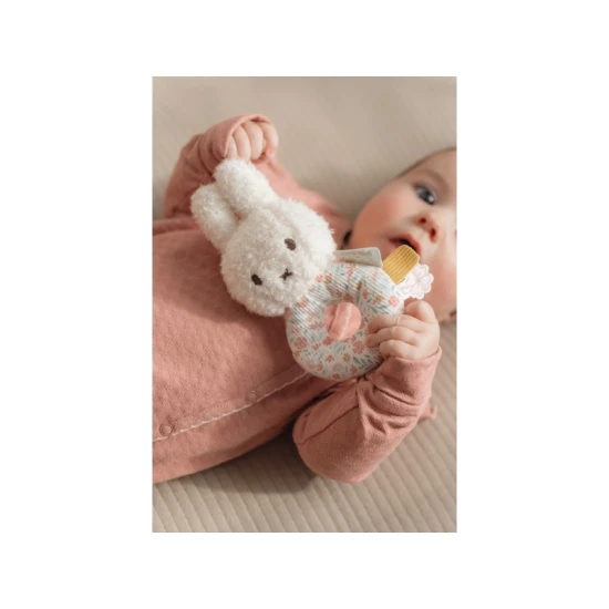 Little Dutch Hrkálka králiček Miffy Lucky Blossom