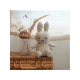 Králiček Miffy textilný Lucky Leaves 20 cm