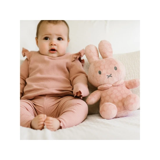 Little Dutch Králiček Miffy Pink Flower 20 cm