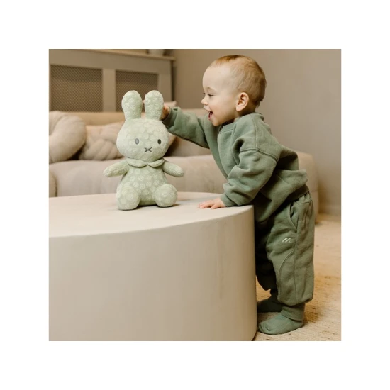 Little Dutch Králiček Miffy Green Flower 20 cm