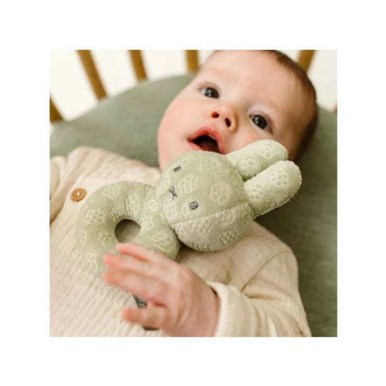 Little Dutch Hrkálka králiček Miffy Green Flower