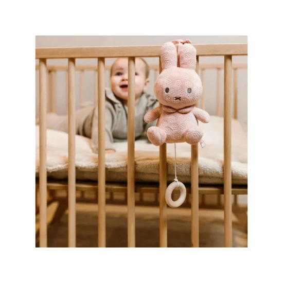Little Dutch Hudobný králiček Miffy Pink Flower