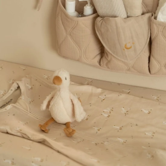 Little Dutch Poťah na prebaľovaciu podložku Hus Newborn Naturals