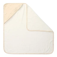 Osuška s kapucňou 75x75 cm Hus Newborn Naturals