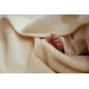 Little Dutch Osuška s kapucňou 75x75 cm Hus Newborn Naturals