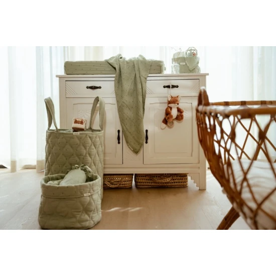 Little Dutch Plienky 70x70cm Pure Sage