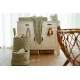 Little Dutch Plienky 70x70cm Pure Sage