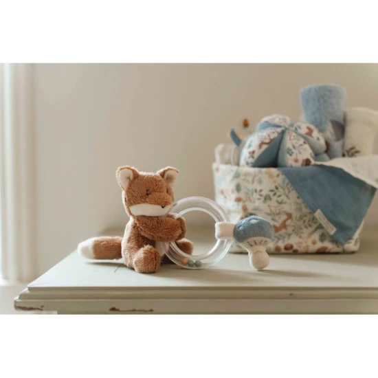 Little Dutch Plienky 70x70cm Forest Adventure & Denim Blue 2 ks
