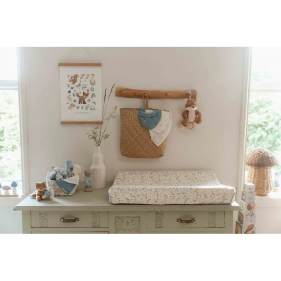 Little Dutch Plienky 70x70cm Forest Adventure & Denim Blue 2 ks