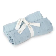 Plienky 70x70cm Pure Denim Blue