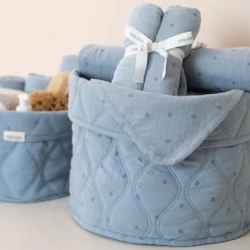 Plienky 70x70cm Pure Denim Blue