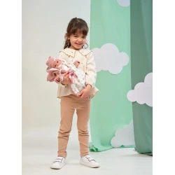 Llorens Bábätko s mäkkým telom a zvukmi v zavinovačke 36 cm