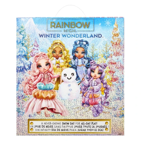 Rainbow High Winter Wonderland bábika Violet MGA 26120865