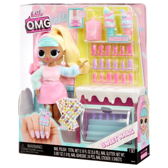 L.O.L. Surprise! OMG Nechtové štúdio s bábikou Candylicious Sprinkles Shop MGA 26503781
