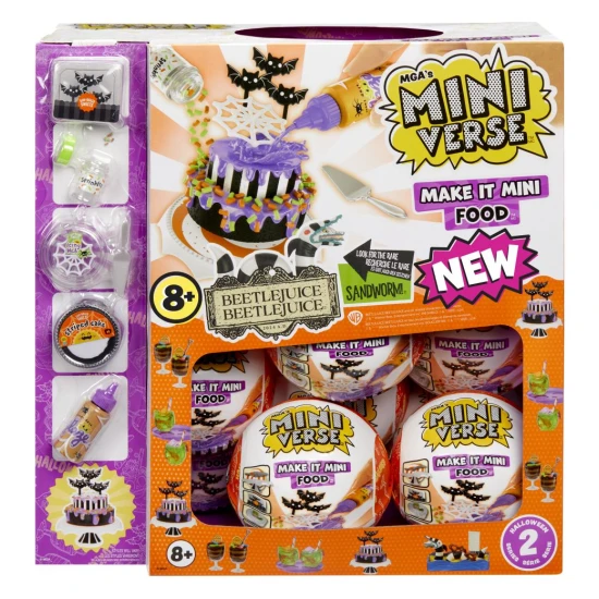 Miniverse Mini Food Občerstvenie Strašidelná séria MGA 26531111